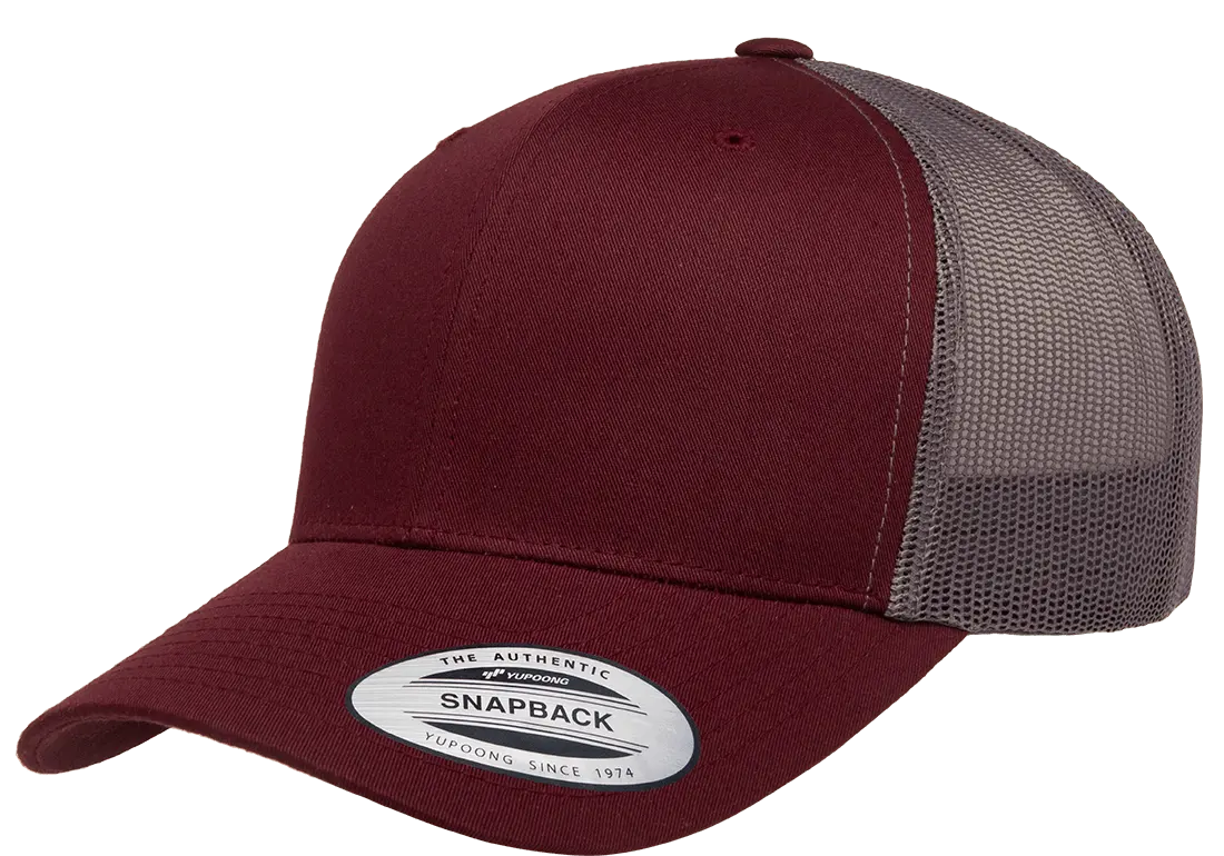 YP Classics Retro Trucker Cap 2-Tone Snapback