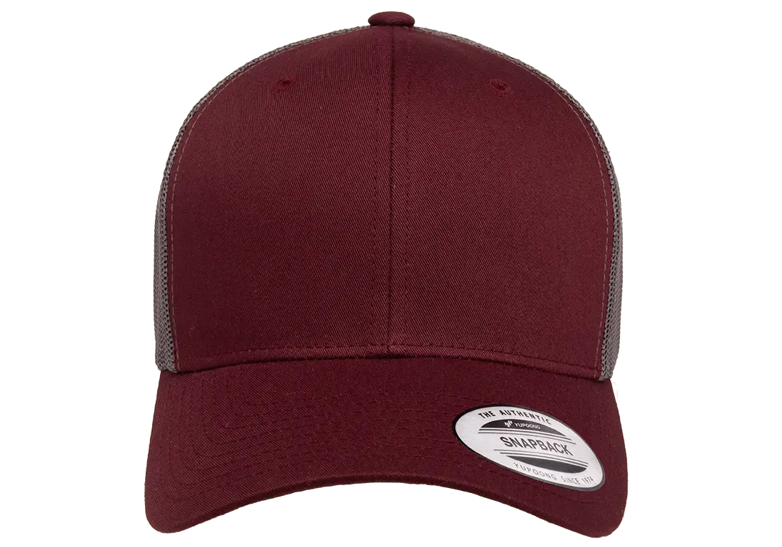 YP Classics Retro Trucker Cap 2-Tone Snapback