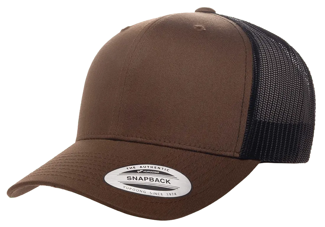 YP Classics Retro Trucker Cap 2-Tone Snapback