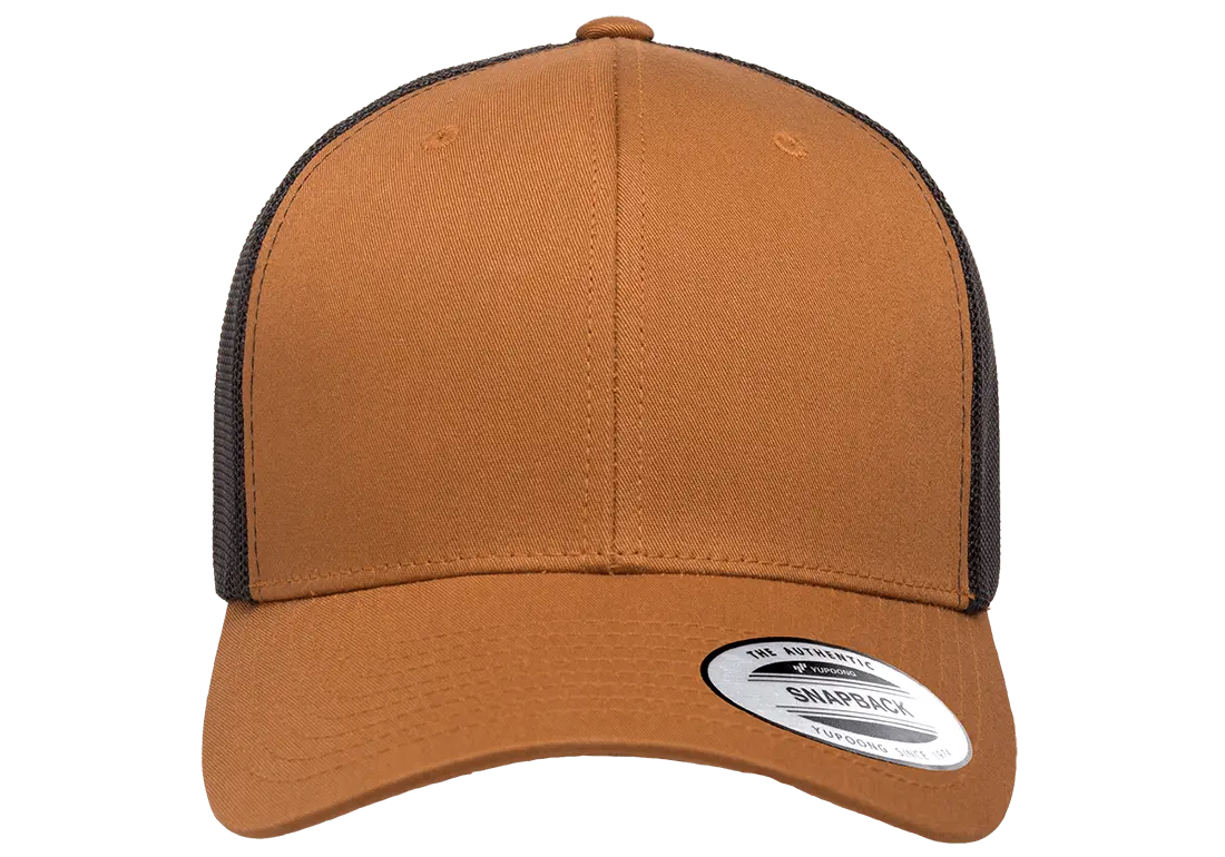 YP Classics Retro Trucker Cap 2-Tone Snapback