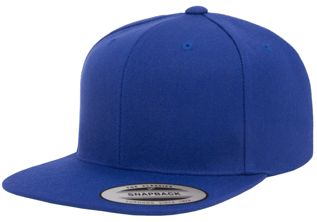 Flex Fit House YP Classics Premium Wool Blend Snapback Cap