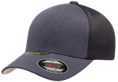 Flexfit Unipanel Trucker Mesh Cap, Fused Front, Stretch Fit