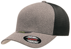 Flexfit Unipanel Trucker Mesh Cap, Fused Front, Stretch Fit
