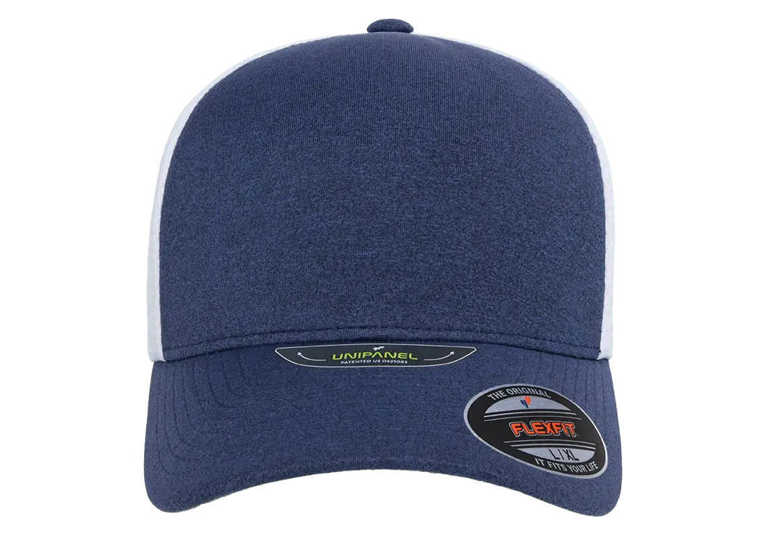 Flexfit Unipanel Trucker Mesh Cap, Fused Front, Stretch Fit