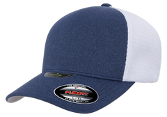 Flexfit Unipanel Trucker Mesh Cap, Fused Front, Stretch Fit