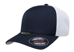 Flexfit Unipanel Trucker Mesh Cap, Fused Front, Stretch Fit