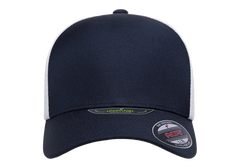 Flexfit Unipanel Trucker Mesh Cap, Fused Front, Stretch Fit