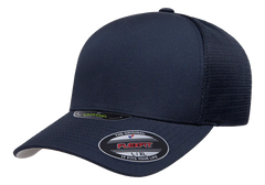 Flexfit Unipanel Trucker Mesh Cap, Fused Front, Stretch Fit