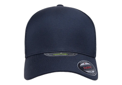 Flexfit Unipanel Trucker Mesh Cap, Fused Front, Stretch Fit