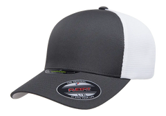Flexfit Unipanel Trucker Mesh Cap, Fused Front, Stretch Fit