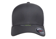 Flexfit Unipanel Trucker Mesh Cap, Fused Front, Stretch Fit