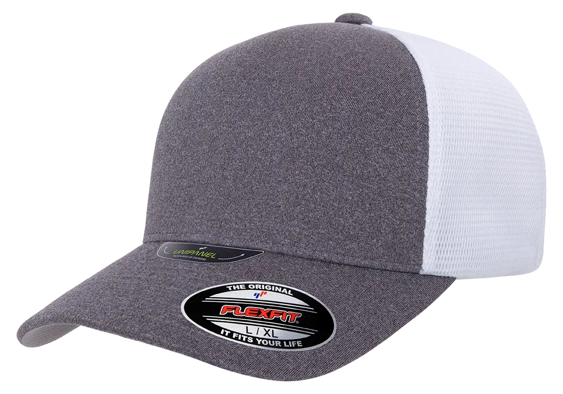 Flexfit Unipanel Trucker Mesh Cap, Fused Front, Stretch Fit