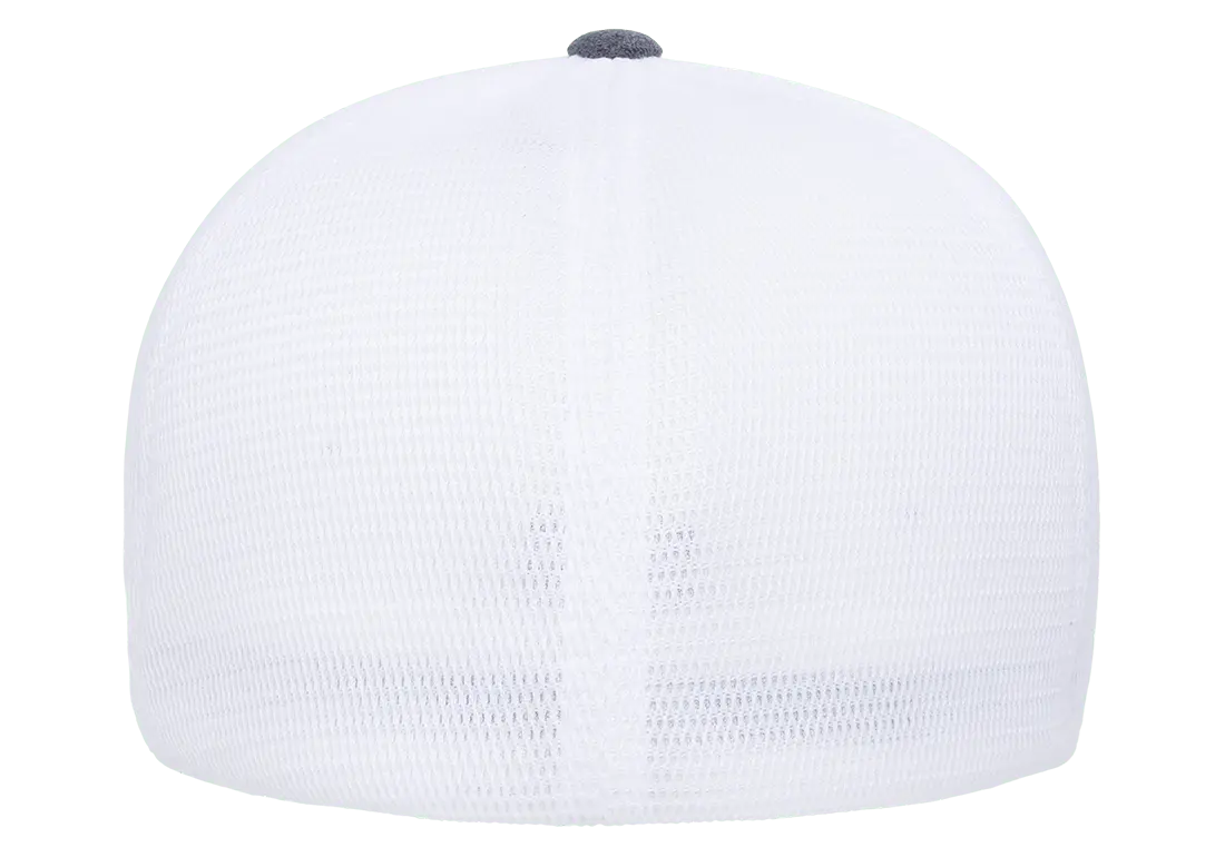Flexfit Unipanel Trucker Mesh Cap, Fused Front, Stretch Fit