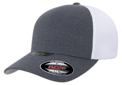 Flexfit Unipanel Trucker Mesh Cap, Fused Front, Stretch Fit