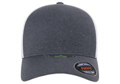 Flexfit Unipanel Trucker Mesh Cap, Fused Front, Stretch Fit