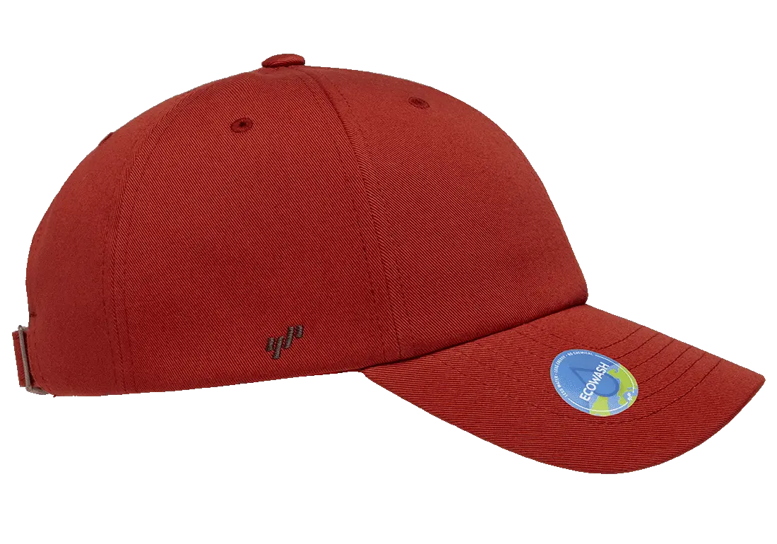YP Classics Ecowash Dad Cap - Black