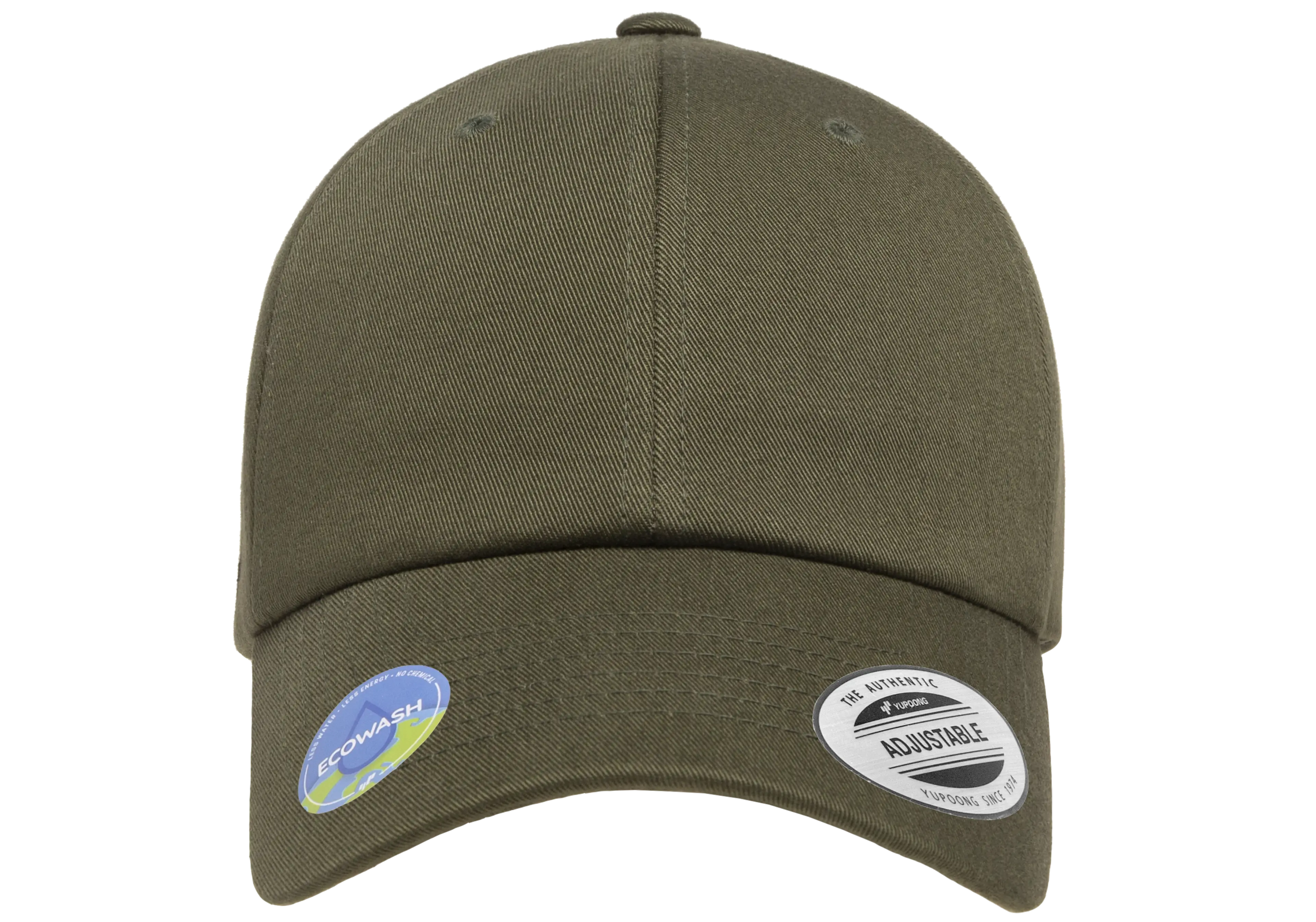 YP Classics Ecowash Dad Cap - Black