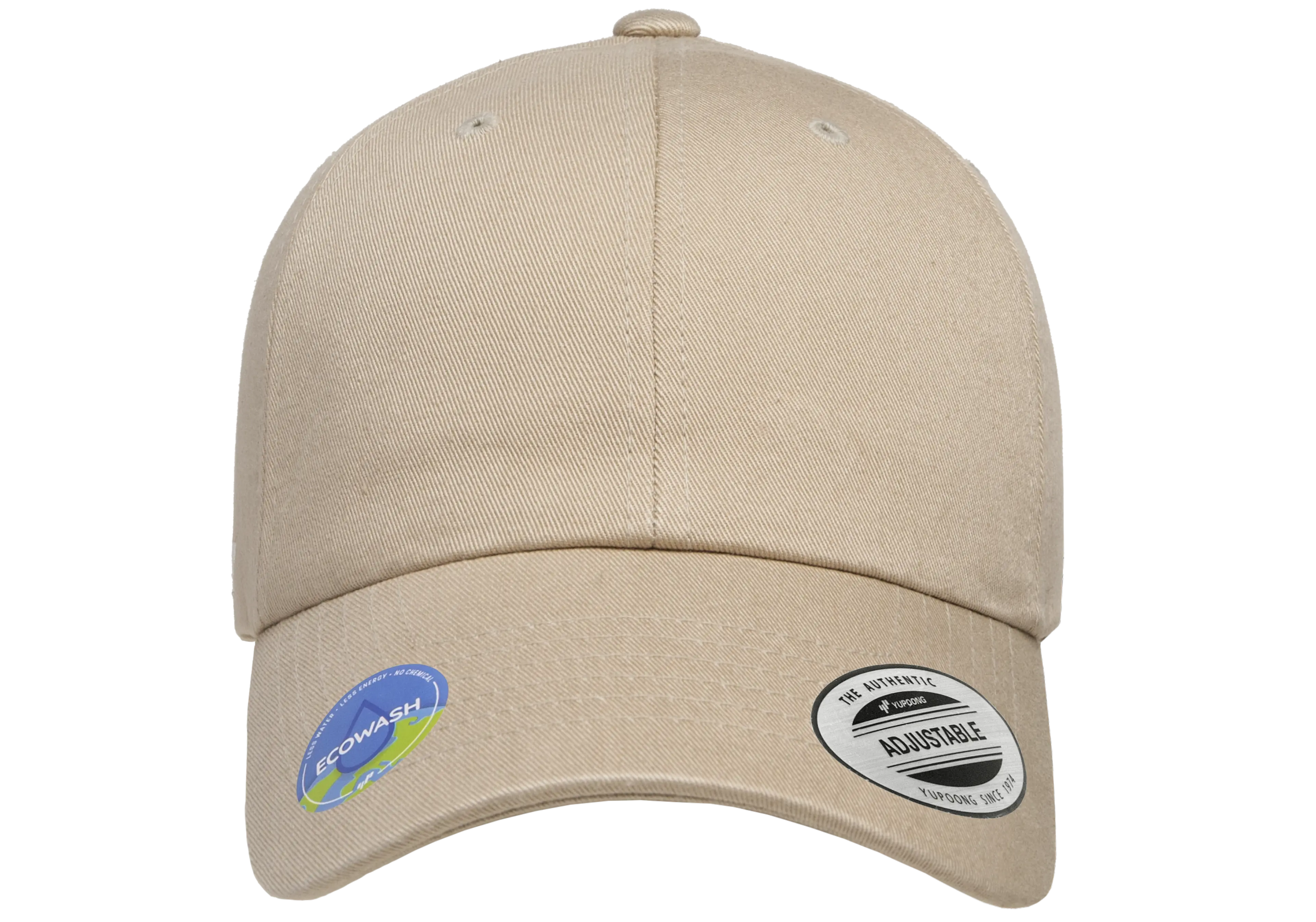 YP Classics Ecowash Dad Cap - Black