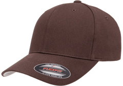 Flexfit Cotton Twill Cap, 6-Panel Structured Fitted Hat