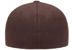 Flexfit Cotton Twill Cap, 6-Panel Structured Fitted Hat