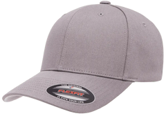 Flexfit Cotton Twill Cap, 6-Panel Structured Fitted Hat