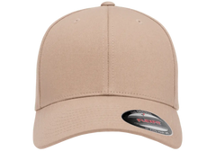 Flexfit Cotton Twill Cap, 6-Panel Structured Fitted Hat