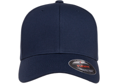 Flexfit Cotton Twill Cap, 6-Panel Structured Fitted Hat