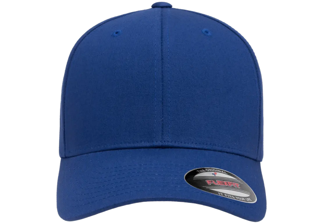 Flexfit Cotton Twill Cap, 6-Panel Structured Fitted Hat