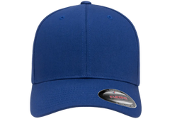 Flexfit Cotton Twill Cap, 6-Panel Structured Fitted Hat