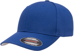 Flexfit Cotton Twill Cap, 6-Panel Structured Fitted Hat