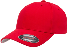 Flexfit Cotton Twill Cap, 6-Panel Structured Fitted Hat
