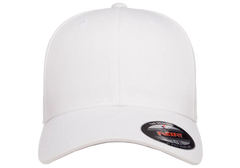 Flexfit Cotton Twill Cap, 6-Panel Structured Fitted Hat