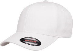 Flexfit Cotton Twill Cap, 6-Panel Structured Fitted Hat