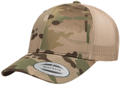 YP Classics Multicam Retro Trucker Cap