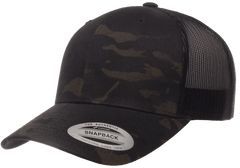 YP Classics Multicam Retro Trucker Cap