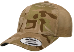 YP Classics Multicam Retro Trucker Cap