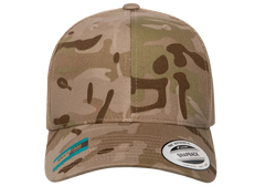 YP Classics Multicam Retro Trucker Cap
