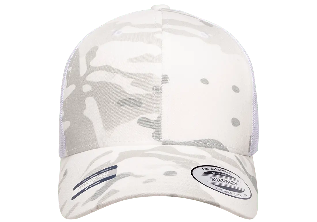 YP Classics Multicam Retro Trucker Cap