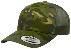 YP Classics Multicam Retro Trucker Cap