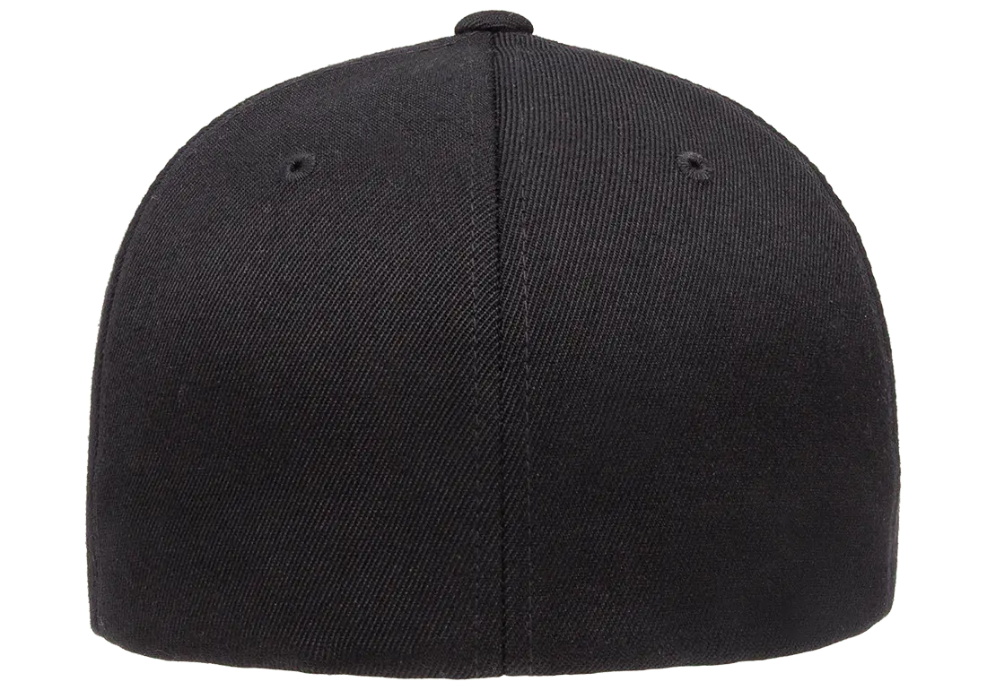 Flexfit Premium Wool Blend Fitted Cap | 6477-BK-SM