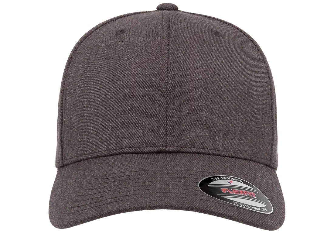 Flexfit Premium Wool Blend Fitted Cap | 6477-BK-SM