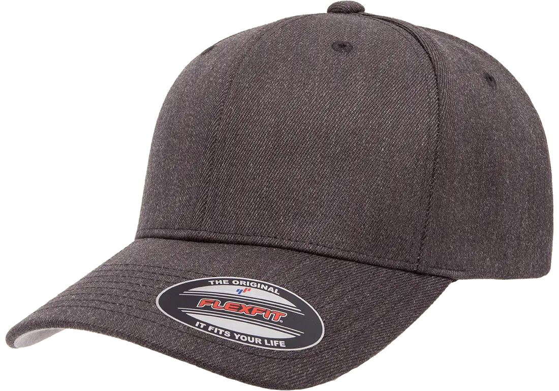 Flexfit Premium Wool Blend Fitted Cap | 6477-BK-SM