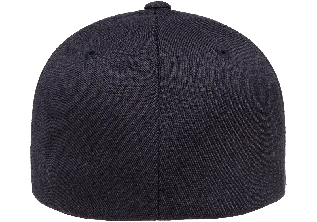 Flexfit Premium Wool Blend Fitted Cap | 6477-BK-SM