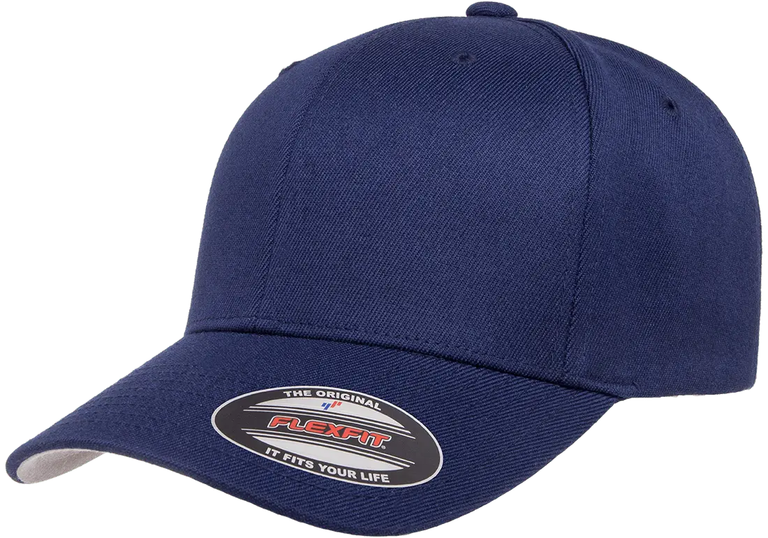 Flexfit Premium Wool Blend Fitted Cap | 6477-BK-SM