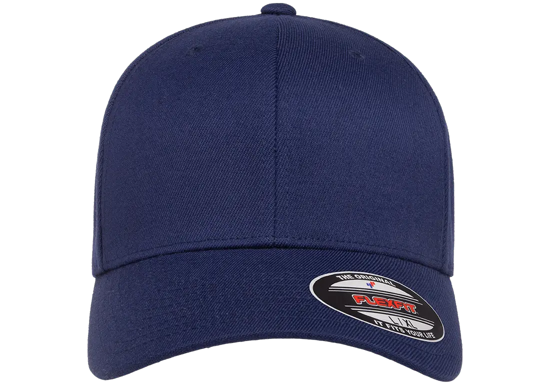 Flexfit Premium Wool Blend Fitted Cap | 6477-BK-SM