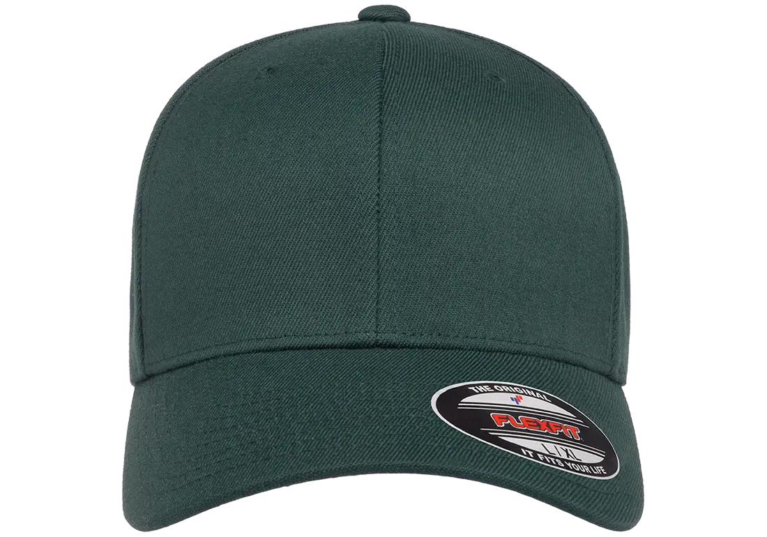Flexfit Premium Wool Blend Fitted Cap | 6477-BK-SM