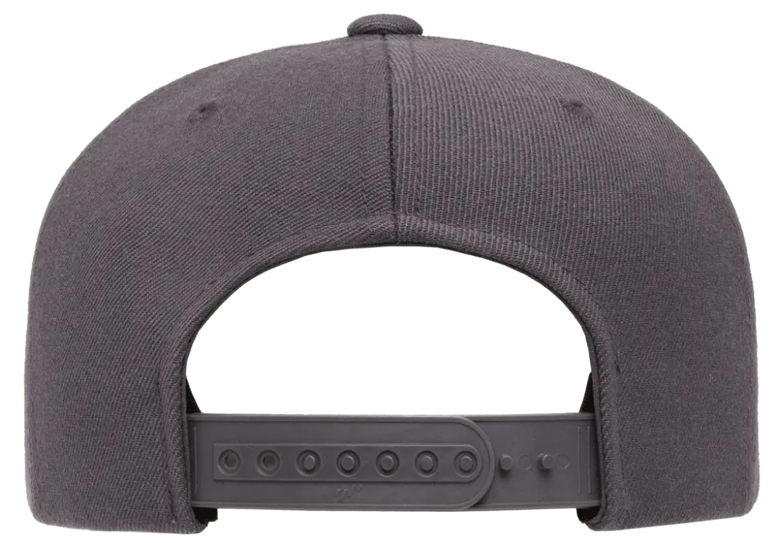 YP Classics Premium 5-Panel Snapback Cap Wool Blend