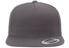YP Classics Premium 5-Panel Snapback Cap Wool Blend