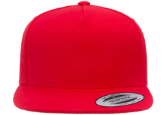 YP Classics Premium 5-Panel Snapback Cap Wool Blend
