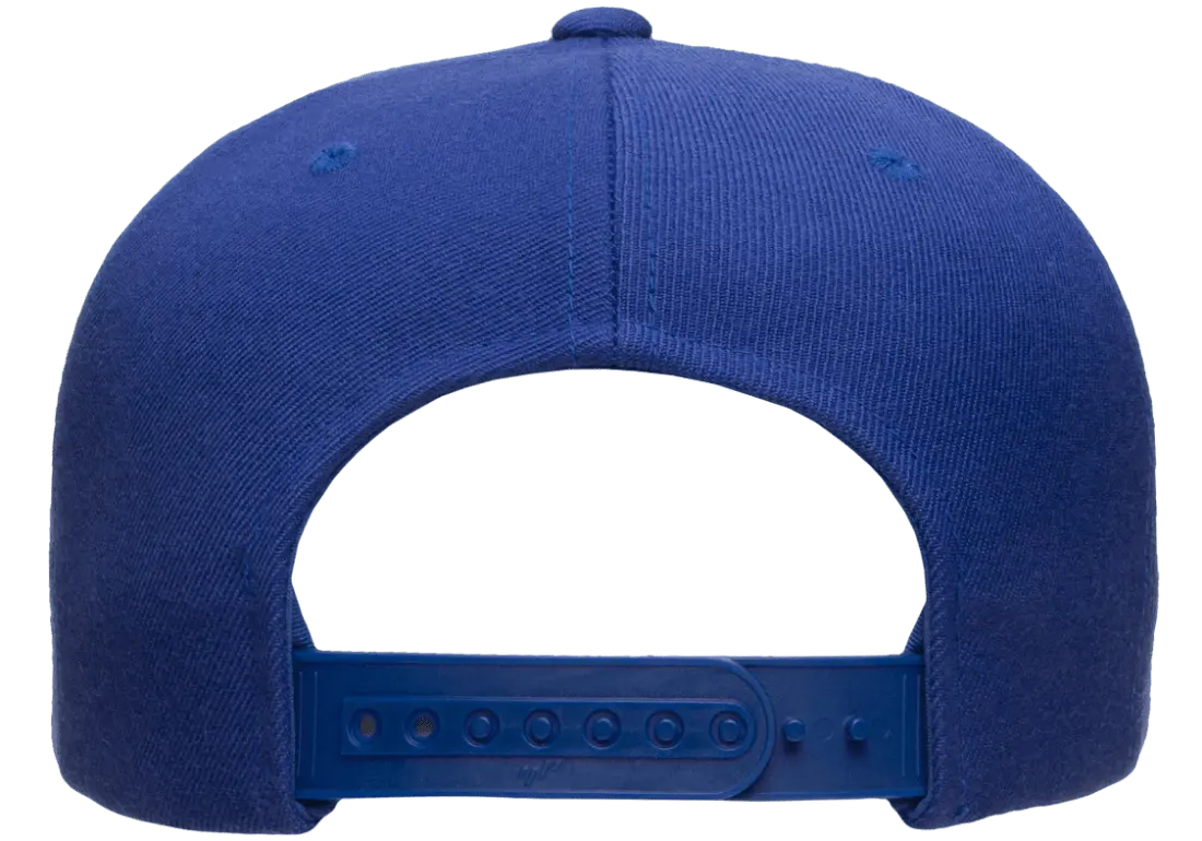 YP Classics Premium 5-Panel Snapback Cap Wool Blend